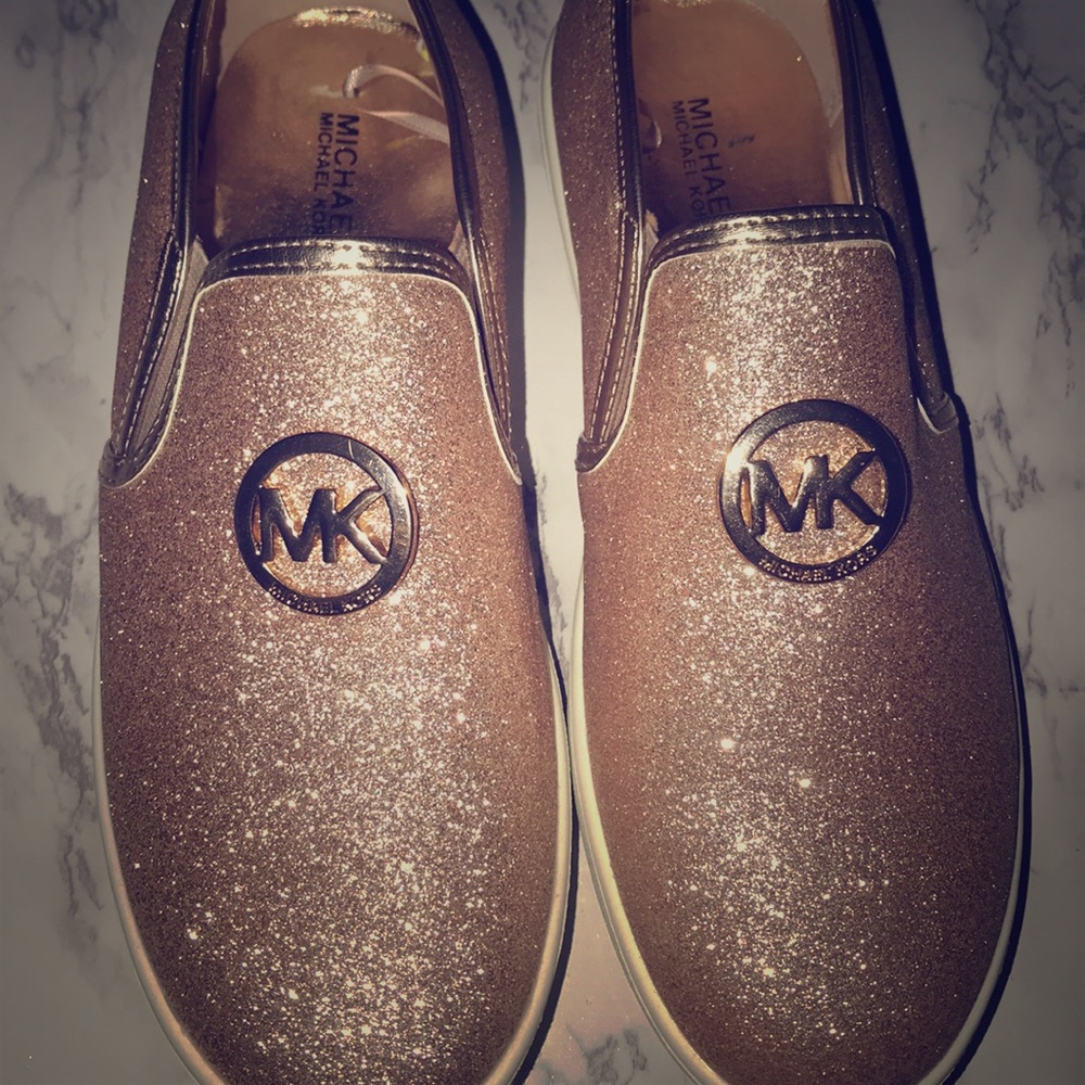 Michael Kors kids shoes in size 5.